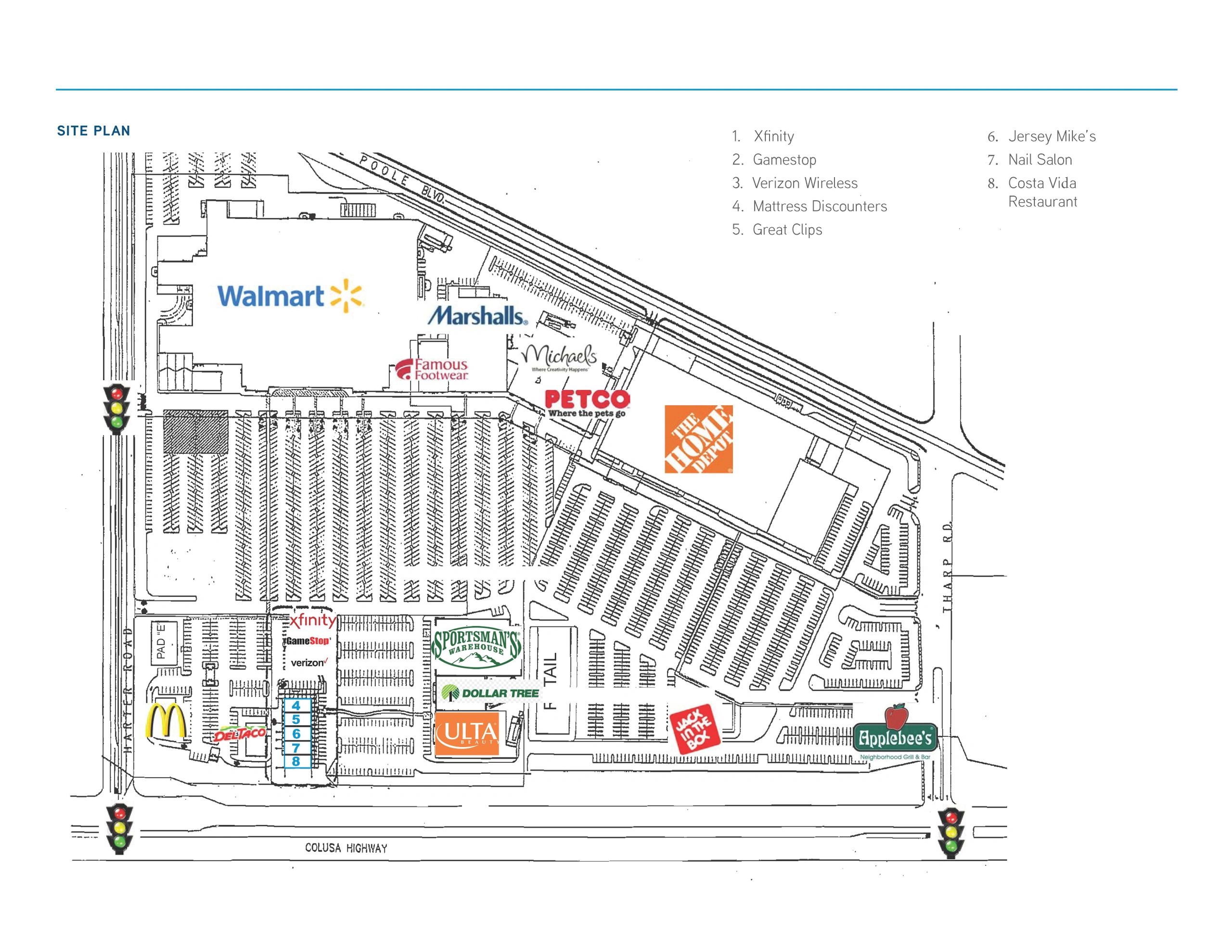 Yuba City Marketplace Shopping Mall Yuba City, California